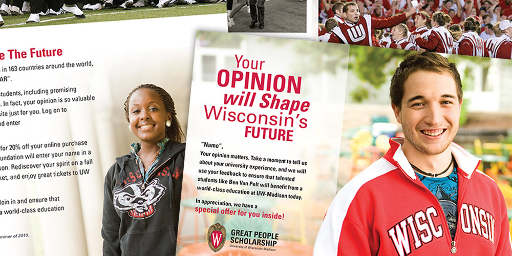 Great People Scholarship - Direct Mail and Personalized URLs Great People Scholarship - Direct Mail and Personalized URLs